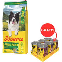 Produktbild von Josera Salmon and Potato Adult Hundefutter Lachs und Kartoffel getreidefrei monoprotein 12,5kg