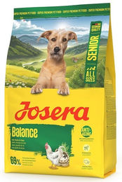 Josera Senior Balance Hundetrockenfutter Huhn & Reis glutenfrei 3kg – Bild 1 von 9