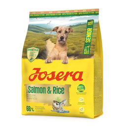 Josera Senior Hundetrockenfutter Lachs und Reis 3 kg mit niedrigem Phosphorgehalt für die Gewichtsreduktion – Bild 1 von 10