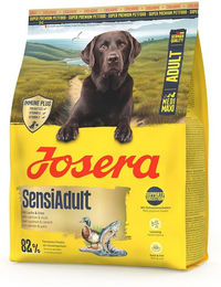 Josera SensiAdult Hundetrockenfutter für ausgewachsene Hunde mittlerer und großer Rassen Sensitive Glutenfrei 900 g – Bild 1 von 6