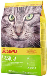 Josera SensiCat Katzentrockenfutter Geflügel für sensitive adulte Katzen 2 kg - 2 kg – Bild 1 von 10