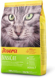 Josera SensiCat Trockenfutter für adulte Katzen mit Geflügel und sensitiver Verdauung 400 g - 400 g – Bild 1 von 7
