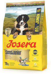 Josera SensiJunior Hundefutter für Welpen mit Lachs und Ente glutenfrei und als Schonkost – Bild 1 von 2