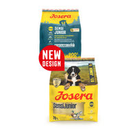 Produktbild von Josera SensiJunior Hundetrockenfutter für mittlere Rassen Junior Glutenfrei mit Ente und Lachs 12,5 kg