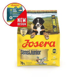 Josera SensiJunior Hundetrockenfutter für Welpen mittlerer Rassen Glutenfrei 900 g – Bild 1 von 5