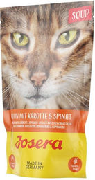Josera Soup Huhn mit Karotte und Spinat Getreidefreies Nassfutter für ausgewachsene Katzen 16 x 70 g - 16 x 70 g – Bild 1 von 11