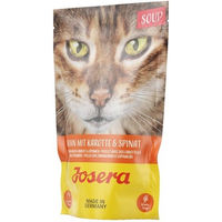 Produktbild von Josera Soup Huhn mit Karotte und Spinat Katzen Nassfutter Adult 16 x 70 g - 16 x 70 g