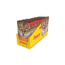 Produktbild von Josera Suppe Huhn mit Stückchen in Sauce für Katzen 16 x 70 g - 16 x 70 g