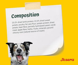 Josera Trockenfutter Lamm & Batate für Hunde Adult Getreidefrei 12,5kg - 12,5 kg – Bild 1 von 2