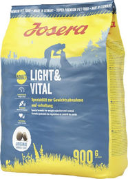 Josera Vital Hundetrockenfutter Adult Light Geflügel 900 g zur Gewichtsreduktion ohne Zucker und Farbstoffe - 5 x 900 g – Bild 1 von 2