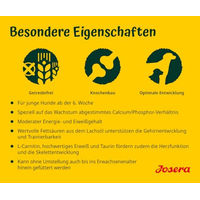 Produktbild von Josera YoungStar Junior Hundetrockenfutter Geflügel und Lachs getreidefrei 12,5 kg - 12,5 kg