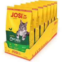 Produktbild von JosiCat Crunchy Chicken Katzenfutter Adult Huhn mit hohem Fleischanteil 7x650 g - 7 x 650 g