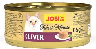 JosiCat Finest Mousse Huhn für ausgewachsene Katzen getreidefrei ohne Zucker 12 x 85 g – Bild 1 von 8