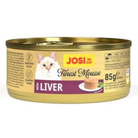 Produktbild von JosiCat Finest Mousse Huhn für ausgewachsene Katzen getreidefrei ohne Zucker 12 x 85 g