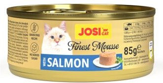 JosiCat Finest Mousse Lachs Adult Getreidefrei Ohne Zucker 12 x 85 g – Bild 1 von 8