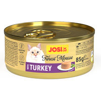 Produktbild von JosiCat Finest Mousse Pute Katzenfutter Adult 12x85g getreidefrei