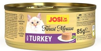 JosiCat Finest Mousse Truthahn Katzen Nassfutter Adult Getreidefrei 12 x 85 g – Bild 1 von 8