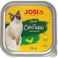 Produktbild von JosiCat Katzen Nassfutter Paté mit Huhn Adult 32 x 100 g Getreidefrei - 32 x 100 g