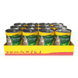 JosiCat Katzenfutter Huhn in Gelee 12x400g – Bild 1 von 4