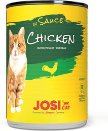 Produktbild von JosiCat Katzenfutter Huhn in Sauce 12x415g