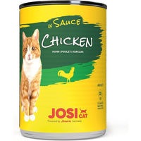 Produktbild von JosiCat Katzenfutter Huhn in Sauce 12x415g
