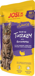 JosiCat Katzenfutter Nass Adult Pute in Sauce Getreidefrei Ohne Zucker 28 x 85 g – Bild 1 von 2