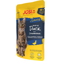 Produktbild von JosiCat Katzenfutter Nass Ente in Sauce Getreidefrei Ohne Zucker 28 x 85 g