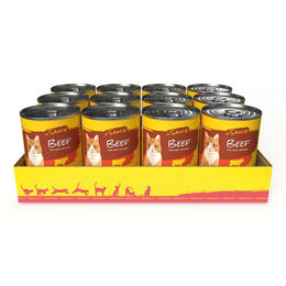 JosiCat Katzenfutter Rind in Sauce 12x415g – Bild 1 von 4