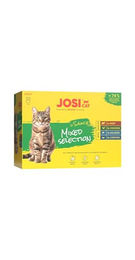 JosiCat Multipack Mixed Selection Katzen Nassfutter Stückchen in Sauce Adult 12 x 85 g Getreidefrei – Bild 1 von 9