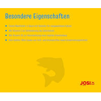 Produktbild von JosiCat Nassfutter für ausgewachsene Katzen Seelachs in Sauce 12 x 415 g - 12 x 415 g