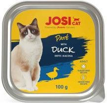 JosiCat Paté mit Ente für Katzen Adult ohne Farb- und Aromastoffe 32 x 100 g - 16 x 100 g – Bild 1 von 6