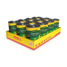 JosiDog Hundefutter Huhn in Sauce 12x415g – Bild 1 von 3