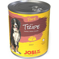 Produktbild von JosiDog Hundefutter Nassfutter Paté mit Pansen 6x 800g
