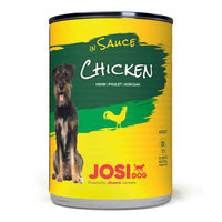 Produktbild von JosiDog Hundefutter Stückchen in Sauce Huhn 12x415g - 12 x 415 g