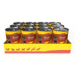 JosiDog Hundefutter Stückchen in Sauce Rind 12x415g – Bild 1 von 3