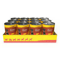 Produktbild von JosiDog Hundefutter Stückchen in Sauce Rind 12x415g