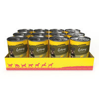 Produktbild von JosiDog Hundefutter Wild Stückchen in Sauce 12x415g