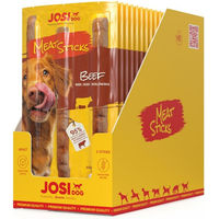 Produktbild von JosiDog Meat Sticks Beef Rind Kausnack für erwachsene Hunde getreidefrei und zuckerfrei 20 x 33 g - 20 x 33 g