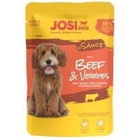 Produktbild von JosiDog Mini Hundefutter Junior Rind mit Gemüse in Soße 24 x 100 g