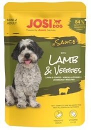 JosiDog Mini Hundefutter Lamm und Gemüse in Soße 24 x 100 g – Bild 1 von 2
