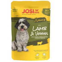 Produktbild von JosiDog Mini Hundefutter Lamm und Gemüse in Soße 24 x 100 g