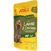Produktbild von JosiDog Mini Hundefutter Lamm und Huhn in Sauce Adult 24 x 100 g