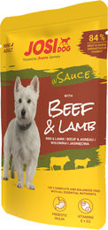 JosiDog Mini Hundefutter Rind und Lamm in Sauce Adult 24 x 100 g mit hohem Fleischanteil – Bild 1 von 2