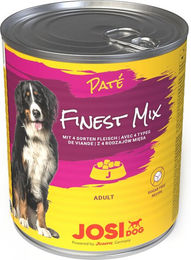 JosiDog Paté Finest Mix Nassfutter für Hunde Fleisch Mix 6x 80g – Bild 1 von 1