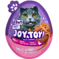 Produktbild von JOY&TOY! Snack Surprise 2in1 Hundesnack mit Spielzeug Duck Soft Bites 20 g