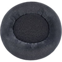 Produktbild von JOYFURNOS Hundebett und Katzenbett Donut-Kissen aus Plüsch in Grau mit 120 cm Durchmesser