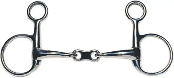 Produktbild von JP Korsteel Gebiss für Pferde aus Edelstahl doppelt gebrochen