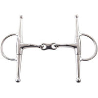 Produktbild von JP Korsteel Knebeltrense mit Olivenkopf aus Edelstahl 12,5 cm