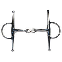 Produktbild von JP Korsteel Knebeltrense mit Olivenkopf aus Edelstahl 125 mm