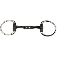 Produktbild von JP Korsteel Olivenkopftrense aus Metall in Schwarz und Silber